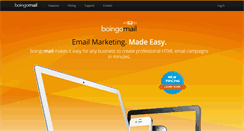 Desktop Screenshot of boingomail.com