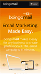 Mobile Screenshot of boingomail.com