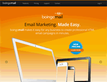 Tablet Screenshot of boingomail.com